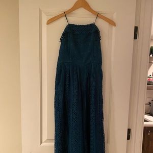 anthro strapless jumpsuit